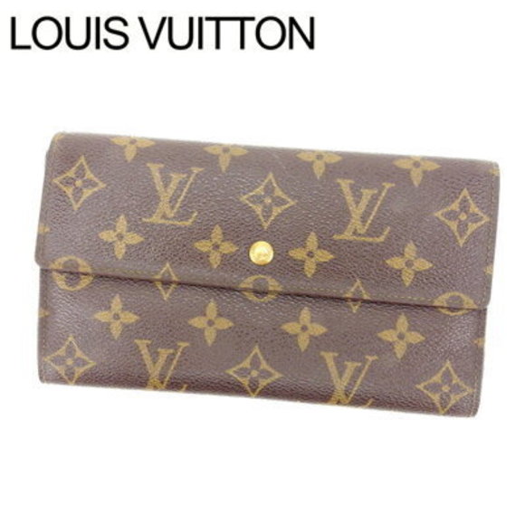 Louis Vuitton Tri Wallet Porte Tresor Monogram Leather Folding Accessory - Picture 1 of 5
